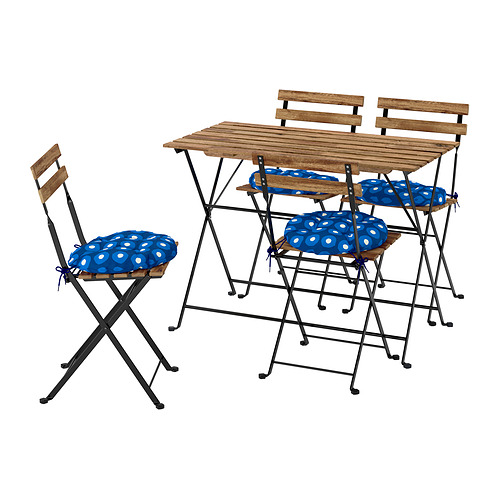 TÄRNÖ stalas+4 kėdės, lauko