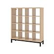 White stained oak effect/black (+30€)