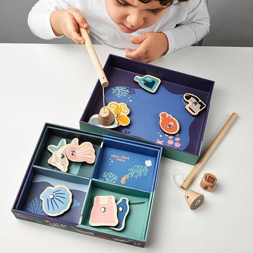 BLÅVINGAD fishing game multicolour IKEA Lietuva