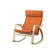 Birch veneer/knisa bright orange