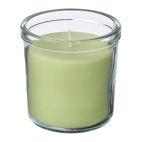 LÖVSKOGSLUND ароматическая свеча в стакане