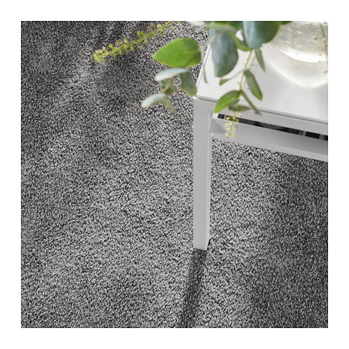 STOENSE rug, low pile medium grey 200x300 cm IKEA Lietuva