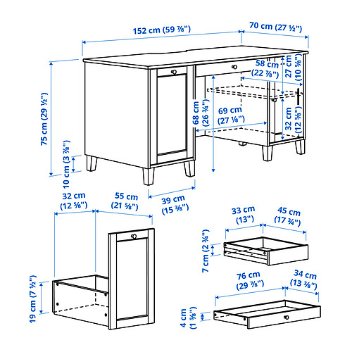 IDANÄS rašomasis stalas