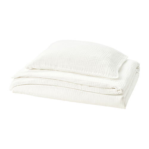 SCHERSMIN duvet cover and pillowcase