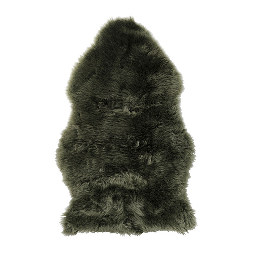 ULLERSLEV sheepskin dark green 85 cm IKEA Latvija