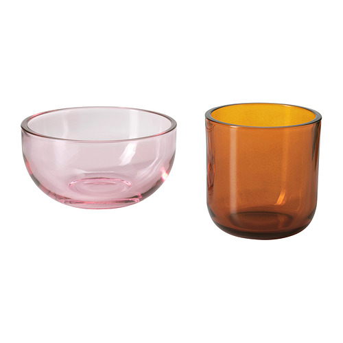 TALLTITA svečturis tējas svecēm, 2 gab.