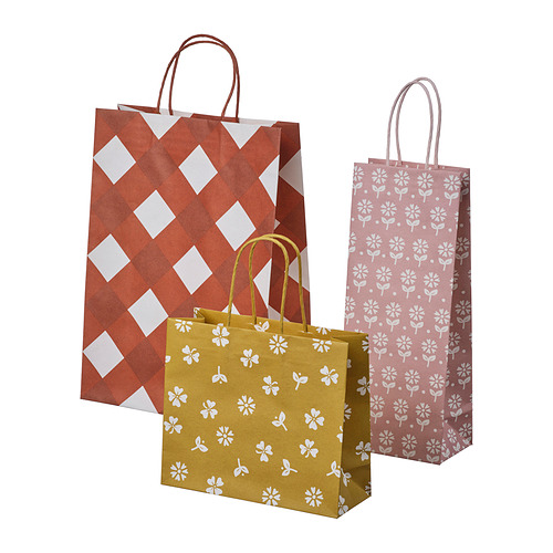 KÖSSEBÄR, подарочный пакет,3 штуки