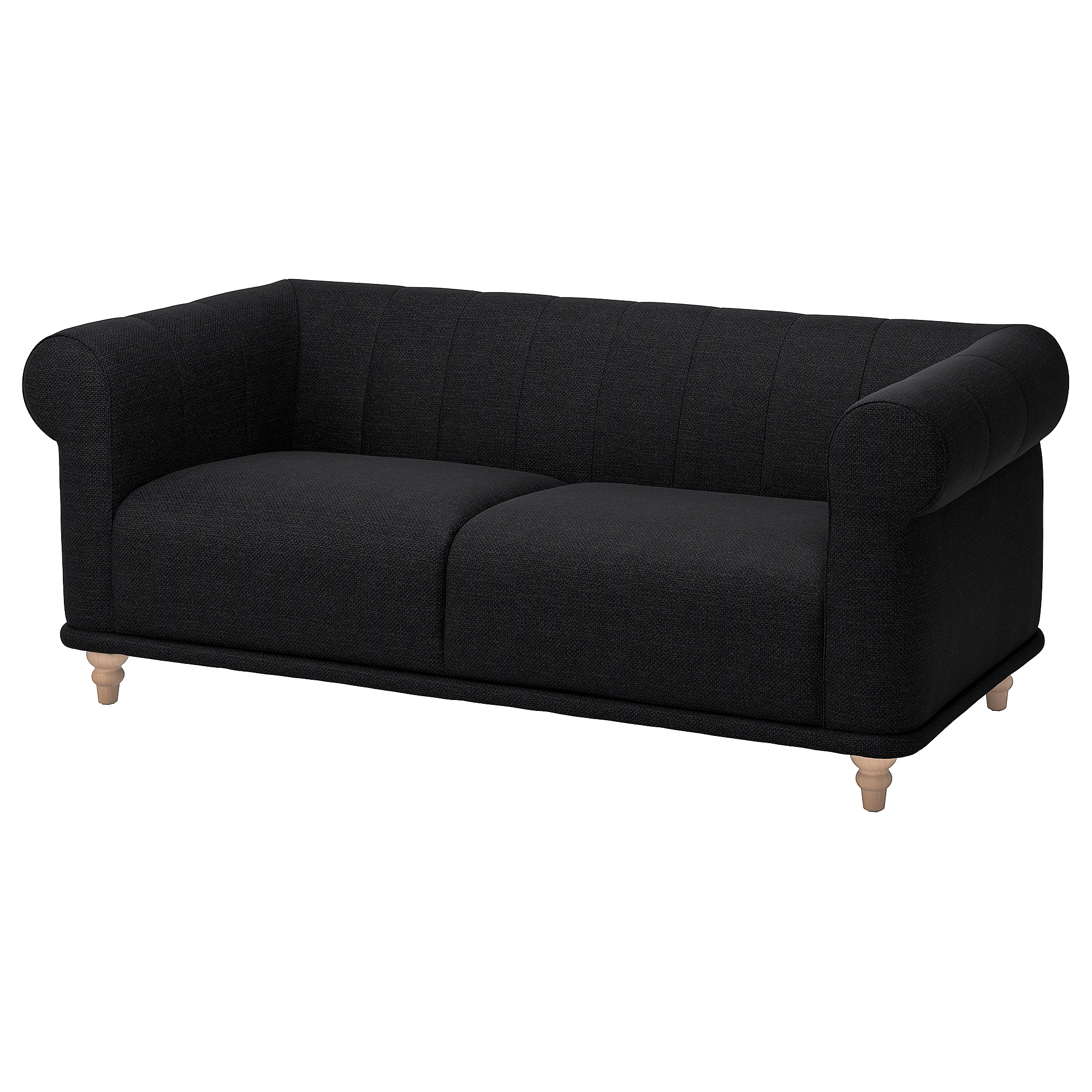 VISKAFORS 2seat sofa Lejde anthracite/birch IKEA Eesti