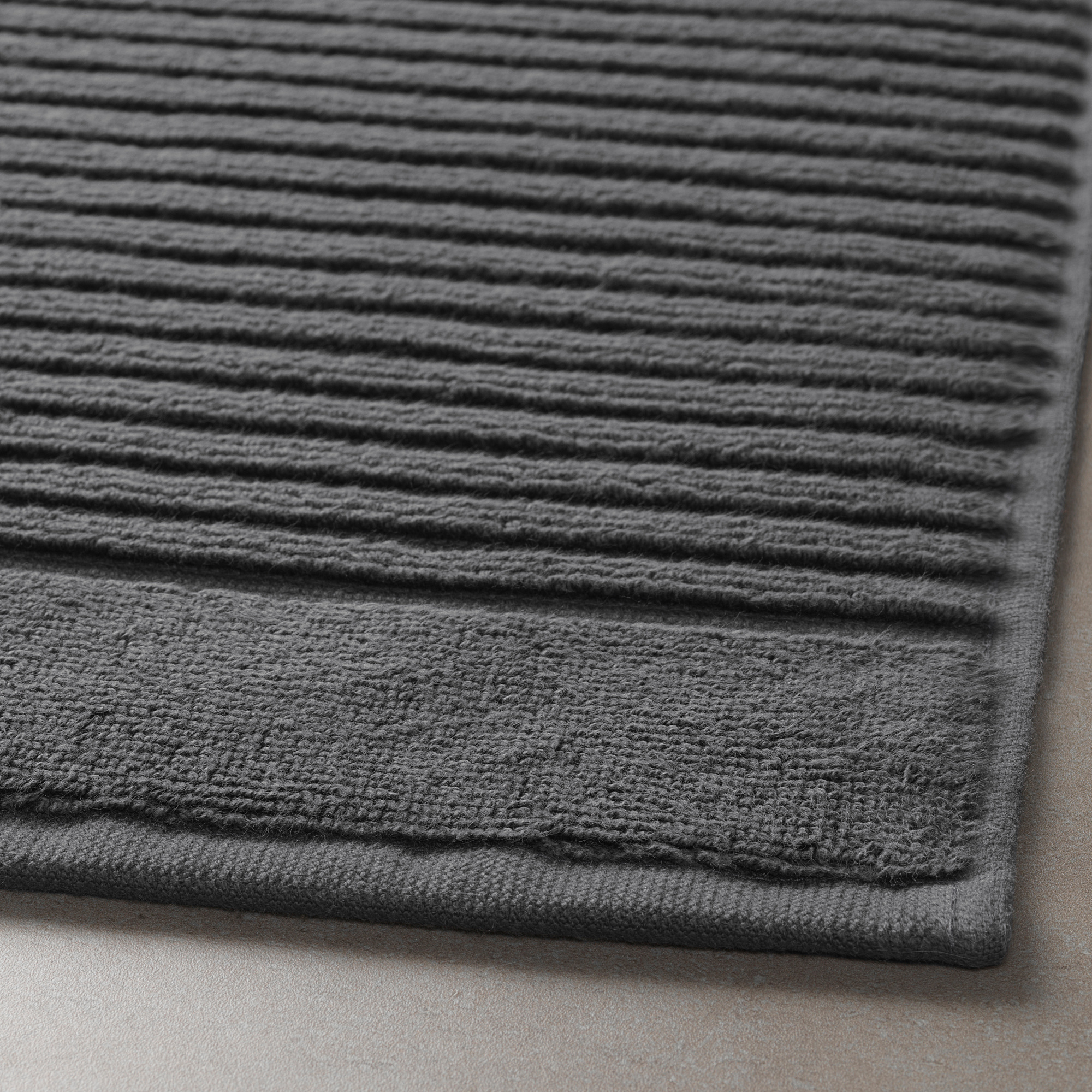 ALSTERN bath mat dark grey 50x80 cm IKEA Eesti
