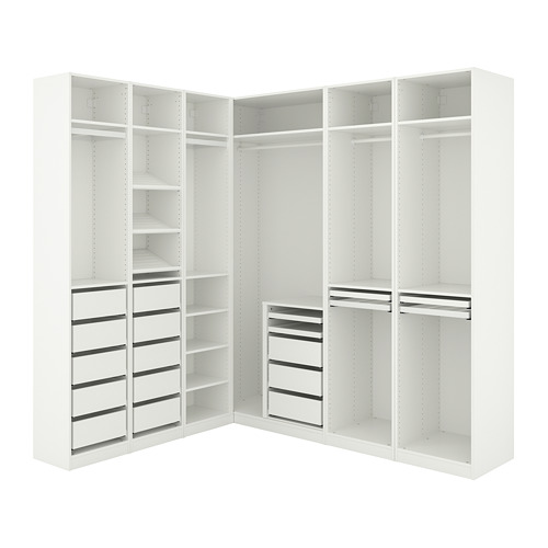 PAX гардероб угловой