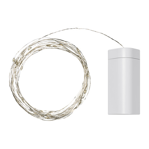 STRÅLA, LED lighting chain with 40 lights