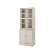 HAVSTA storage combination w glass-doors