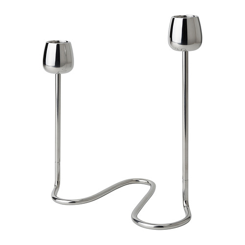 SILVERPÄRON küünlajalg 2 küünlale