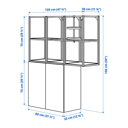 ENHET storage combination