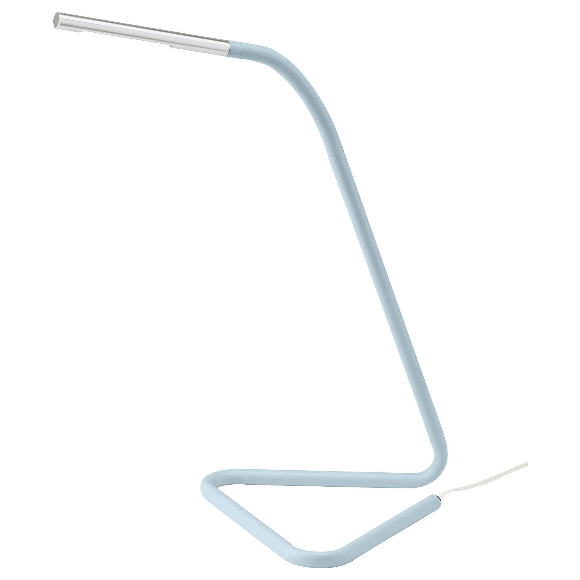 HÅRTE LED work lamp light blue/silvercolour 32 cm IKEA Lietuva
