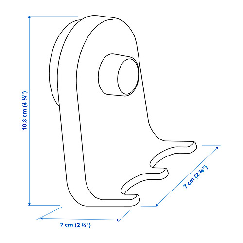 ÖBONÄS тройной крючок на присоске