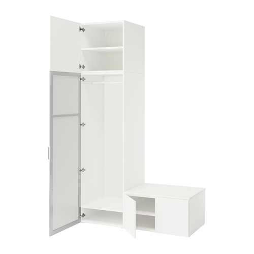 PLATSA wardrobe with 4 doors