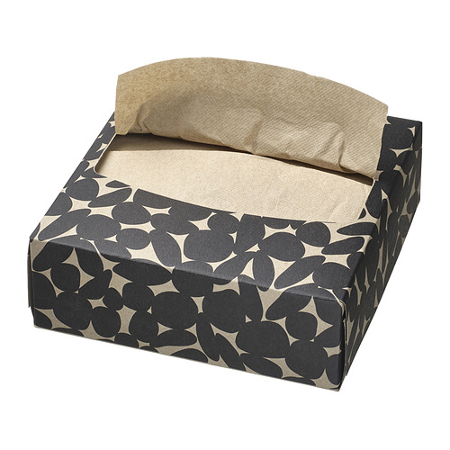 HAVSKUSE paper napkin with box