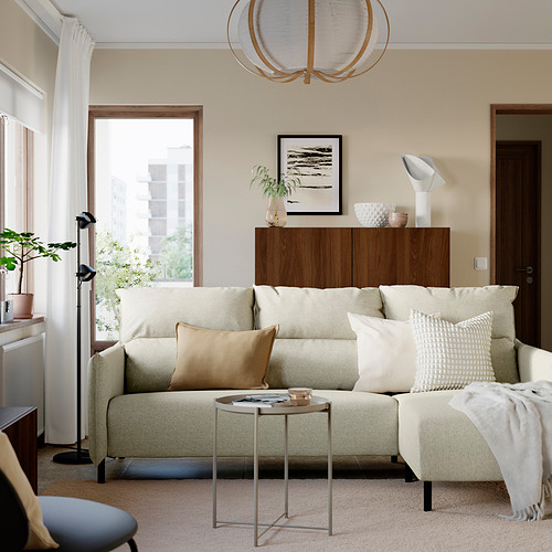 MANNARP, trivietė sofa su gulimuoju foteliu