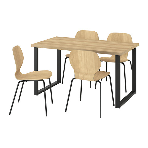 SKÅLSTA, стол и 4 стула