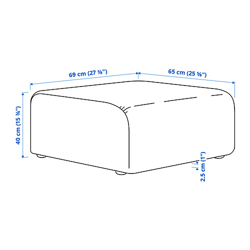 STOCKHOLM 2025 pouffe