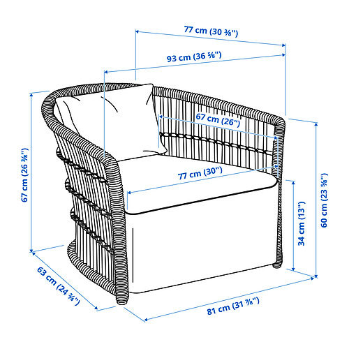STOCKHOLM 2025 кресло
