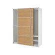 PAX/MEHAMN wardrobe with sliding doors