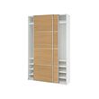 PAX/MEHAMN wardrobe with sliding doors