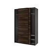PAX/MEHAMN wardrobe with sliding doors