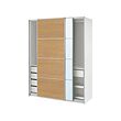PAX/MEHAMN/AULI wardrobe with sliding doors