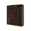 PAX/MEHAMN wardrobe with sliding doors