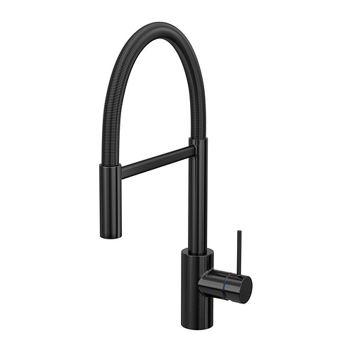 SALLSJÖN, kitchen mixer tap pull down w spray