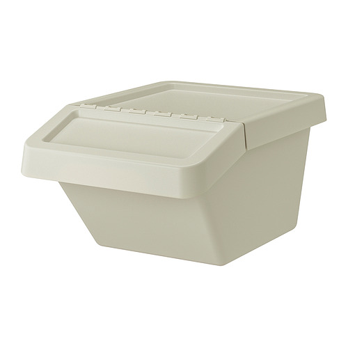 SORTERA, sorting bin with lid