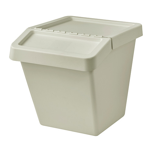 SORTERA, sorting bin with lid