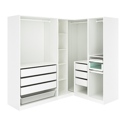 PAX гардероб угловой