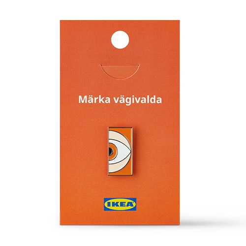 MÄRKA VÄGIVALDA значок