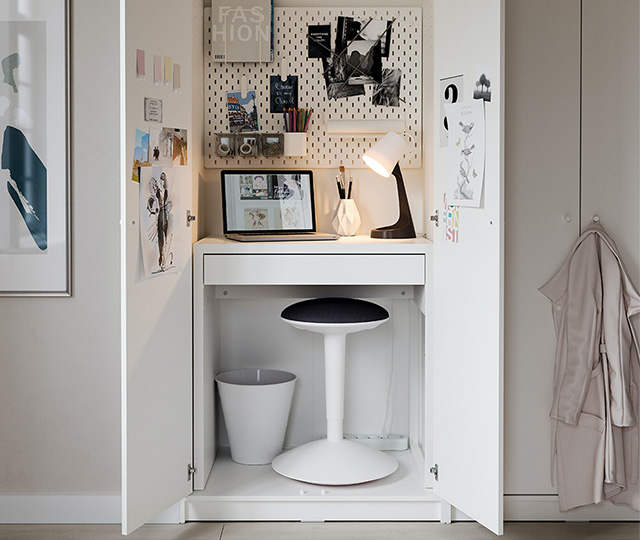 5 ideas for workspace at home with no space at home image 1