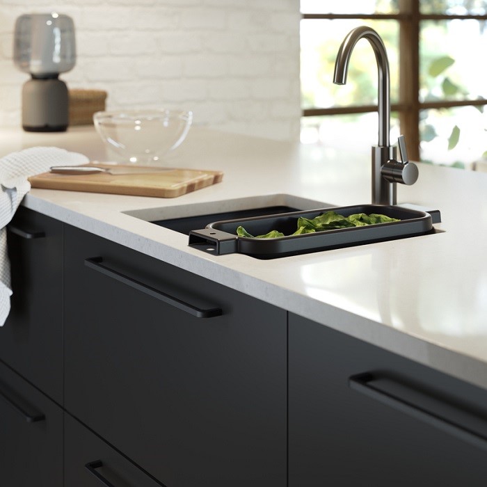 NICKEBO anthracite kitchen image 1