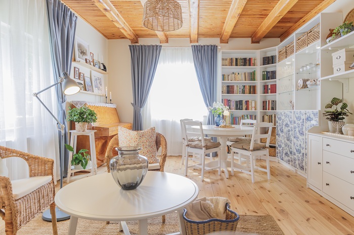 „Namų idėja su IKEA“: Provanso stiliaus svetainė su valgomuoju image 1