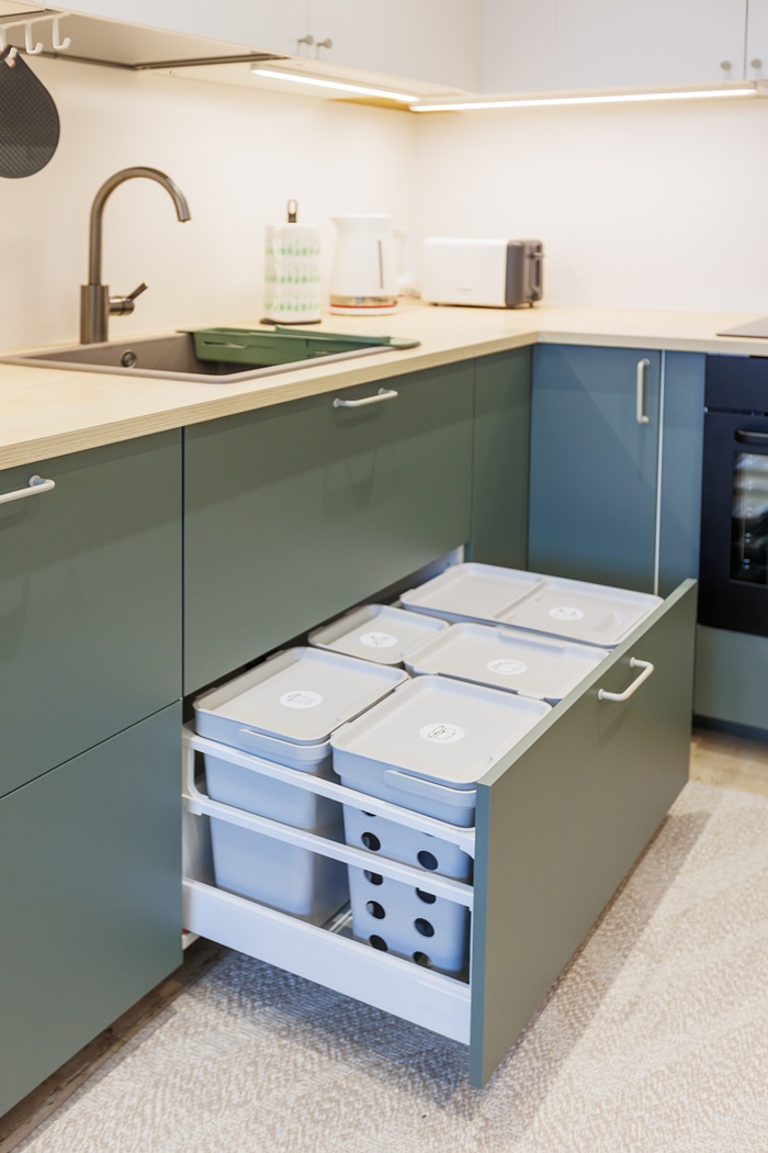 „Namų idėja su IKEA“: gyvūnams draugiška virtuvė su valgomuoju image 1