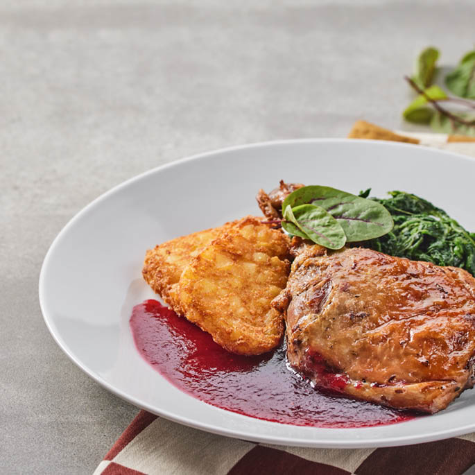 Dish at the Swedish Restaurant: Beef shoulder