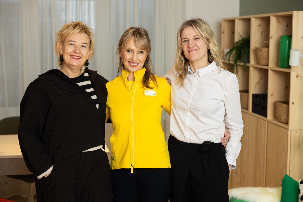 Мой дом с IKEA: обновление кризисного центра "Burtnieks"