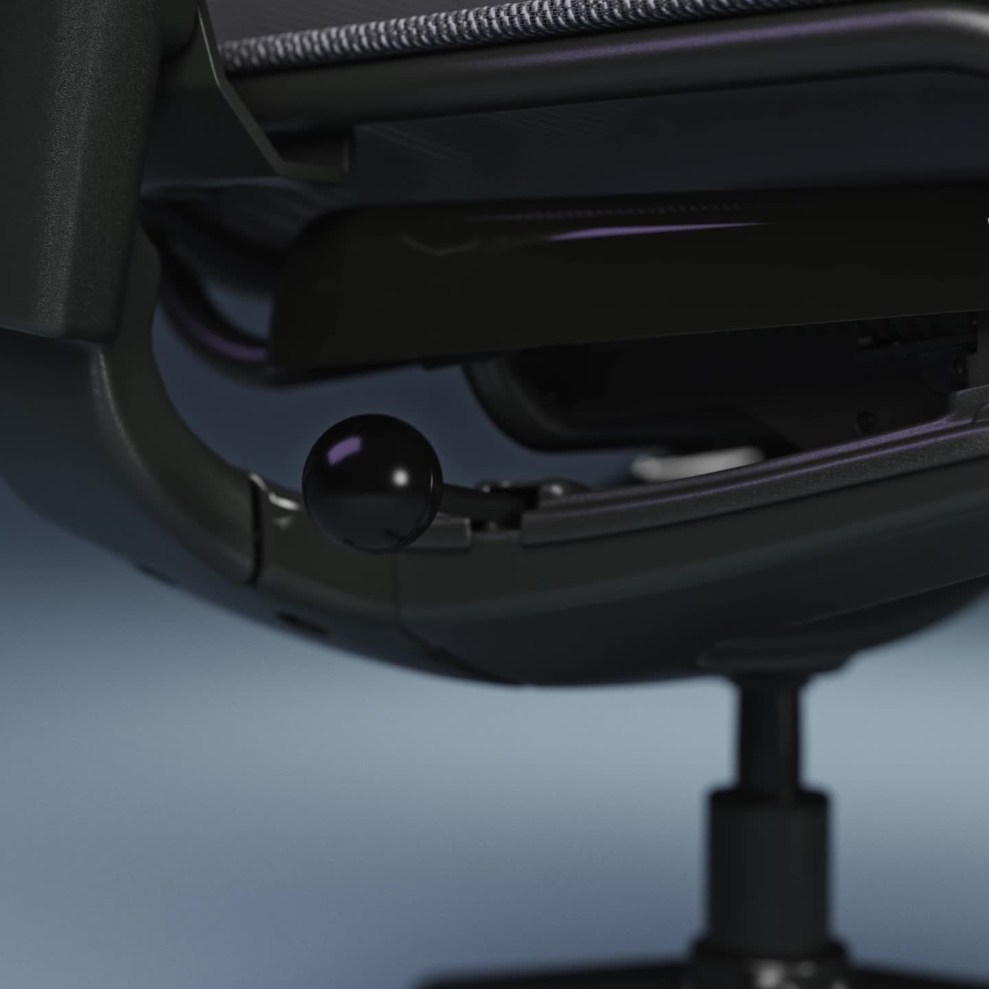 BÄSTBOLL gaming chair blue/Mjuk light grey | IKEA Latvija